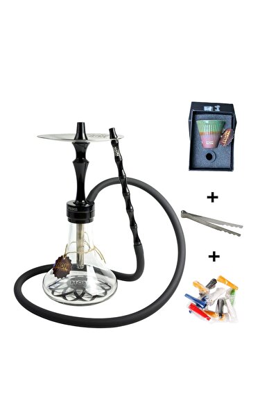 wow legend Vikings Model Siyah Nargile Takımı Özel Üretim