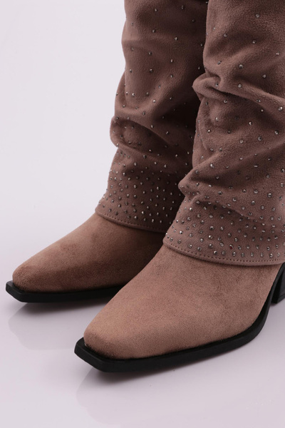 DGN Norkové semišové dámské boty 3310