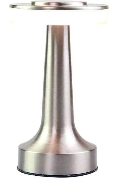 COOYA Rechargeable 3-Level Brightness LED Night Light, Portable Touch Sensor Table Lamp