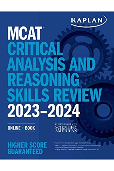 Kaplan Publishing مراجعة مهارات التحليل النقدي والاستدلال في امتحان MCAT 2023...