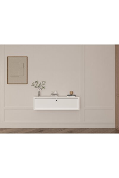 BGR MOBİLYA Duvar Montajlı Dresuar Beyaz
