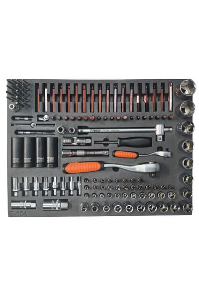 MANNESMAN 135 Piece Eva Sponge Socket Set