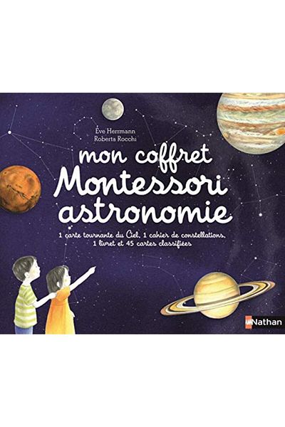NATHAN Mon Coffret Montessori Astronomie