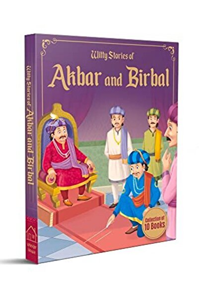 Wonder House Books قصص مضحكة عن أكبر وبيربال - مجموعة من 10 كتب مصورة قصص مضح...