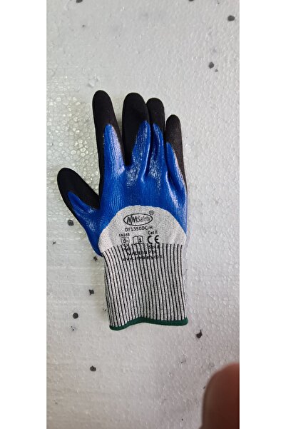 NM SAFETY DY1350DC-H Yağa Dayanıklı Kesilme Dirençli Eldiven Cut 5 NO:8 12 ÇİFT