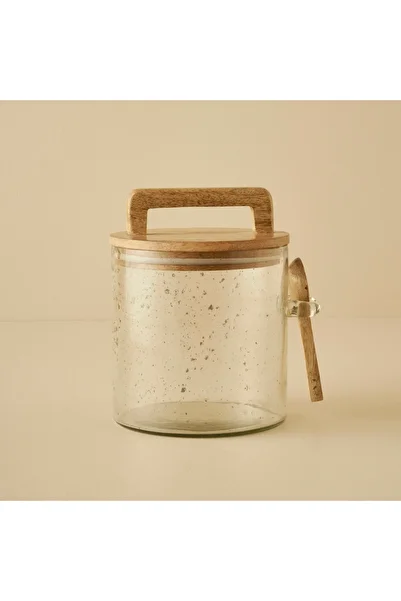 Bella Maison Kers Mango Jar with Lid and Spoon Natural (2200 ml)