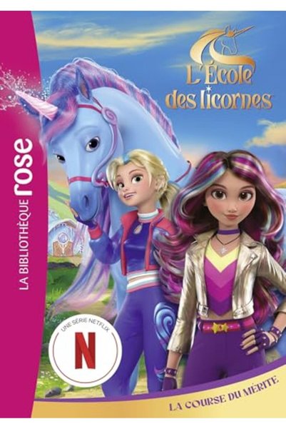 Bibliotheque Rose et Verte Lecole Des Licornes- La Série Tv
