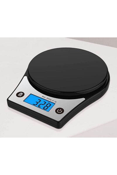 COOYA 5kg/1g Digital Kitchen Scale, High Precision Coffee Scale, Household Food Baking Scale