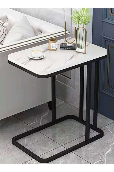 sharpdo Simple and Luxurious Tea Table Side Table in The Living Room 50*30*58cm