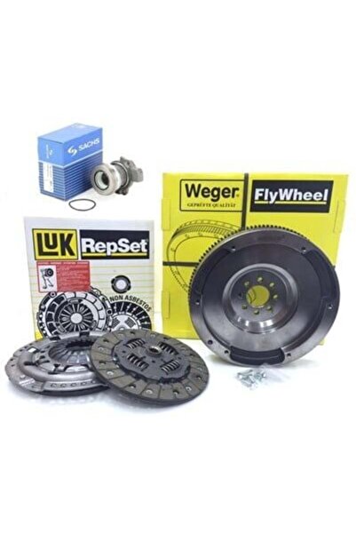 LUK Opel Corsa D 1.3 Dizel Sabit Volant Debriyaj Seti uyumlu Debriyaj Rulmanlı