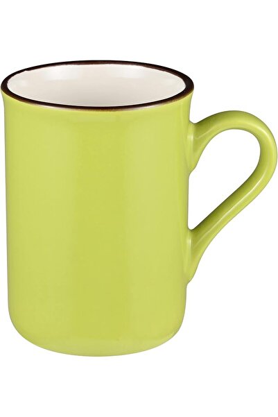 Millerhaus 5Pc Mug Set Stoneware Set Include 4Pc Mug 280ML 1Pc Chrome Stand Multicolor