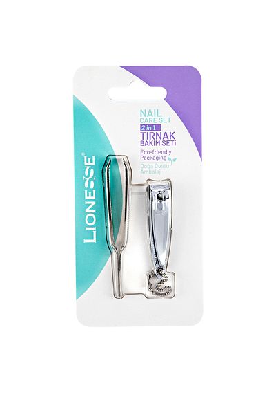 Lionesse 2 Pack Nail Clipper Kitesi 5108 8697888027452