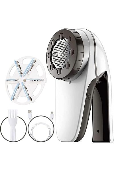 COOYA Household Electric Clothing Shaver, Powerful Power, 3 Lint Depth, Suitable for textiles, White