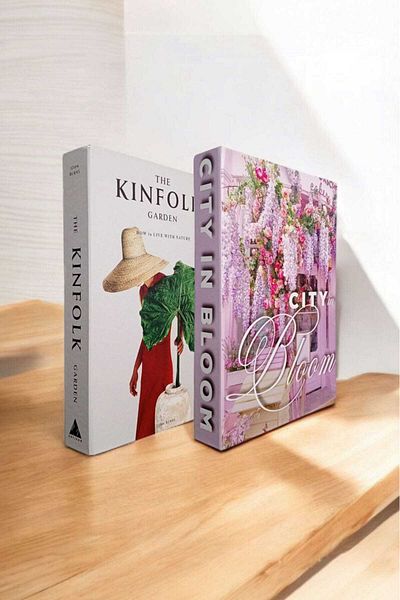 BayCazip Decorative Book Look Box Set of 2 Decorative Book Looking Box
