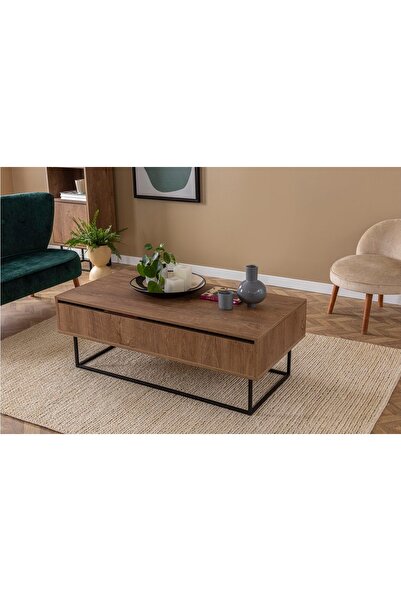 Vivense NEW LAXUS AKILLI ORTA SEHPA, CEVİZ