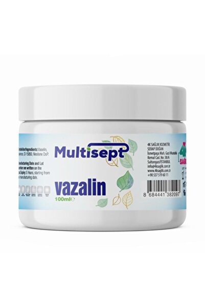 MULTİSEPT Katı Vazelin 100 Ml* 3 Adet