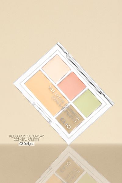 CLIO CLIO Kill Cover Founwear Conceal Palette - نسيج كريمي، عصري وعملي (متعة)