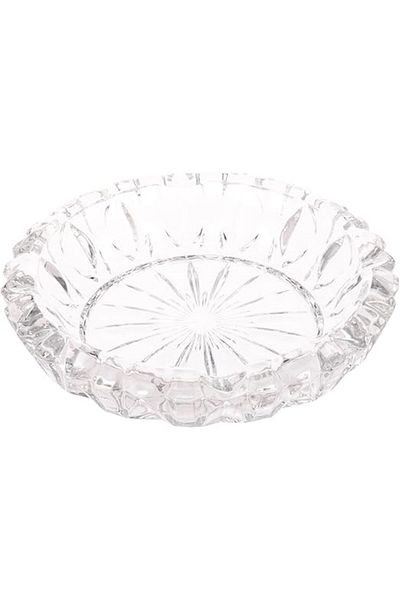 AKDC Style Ashtray Elegant L(15CM) XW(15CM) XH(3CM) Transparent
