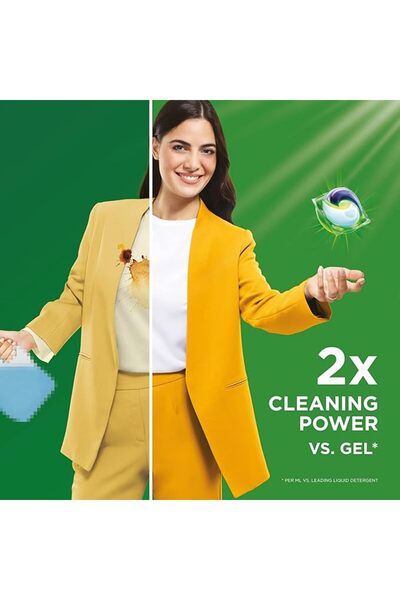 Ariel 3in1 Pods with Downy Freshness, Liquid Detergent Capsules, Powerful Stain Remover, 6x15 Pods