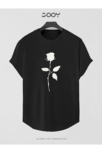 Jooy Футболка з овальним кроєм і принтом троянди