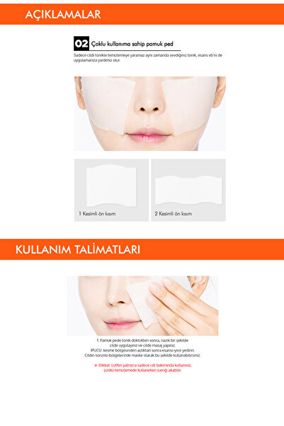 Missha Çok Amaçlı Pamuk Makyaj Pedleri 60adet1/2 Soft Cotton Pads