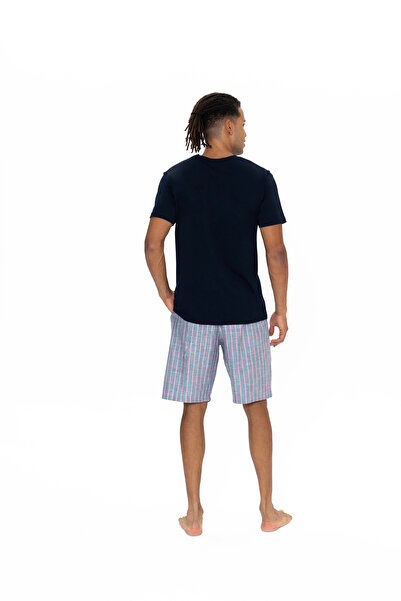 U.S. Polo Assn. U.S. Polo Assn. Erkek Lacivert Şortlu %100 Pamuk Ev Giyim - ILC2.18H87D5Z