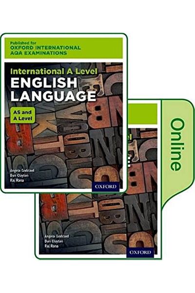 OXFORD UNIVERSITY PRESS Oxfordaqa International A-Level English Language 9670