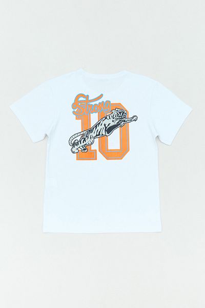 Fulla Moda Μπλουζάκι για αγόρι από 100% βαμβακερό Tiger Printed Crew Neck