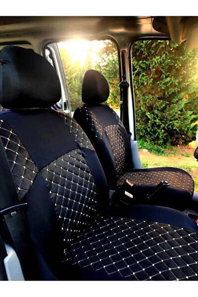 Genel Markalar Fiat / Tofaş Şahin Lüx Oto Kılıf Tam Set Penye Siyah