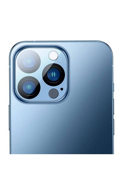Baseus 0.3mm Full-Coverage Camera Lens Protector for iP 14 Pro/14 Pro Max  Clear