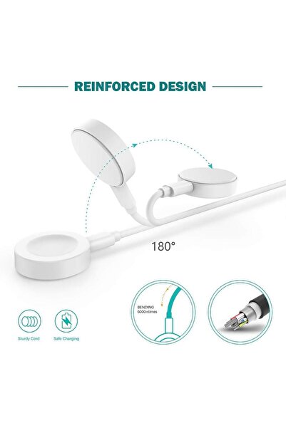 BNM CASE Huawei Watch GT5 Pro/GT5/GT4/Gt3 Pro/Gt3/Gt2 Pro Şarj Kablosu Manyetik Akıllı Saat Şarj Aleti