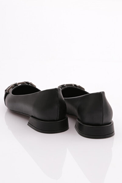 DGN Women's Black Ballerinas - 2823 Model