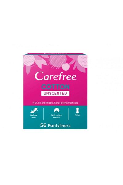 Carefree PANTYLINERS NORMALCOTTON 58PCS(2590)