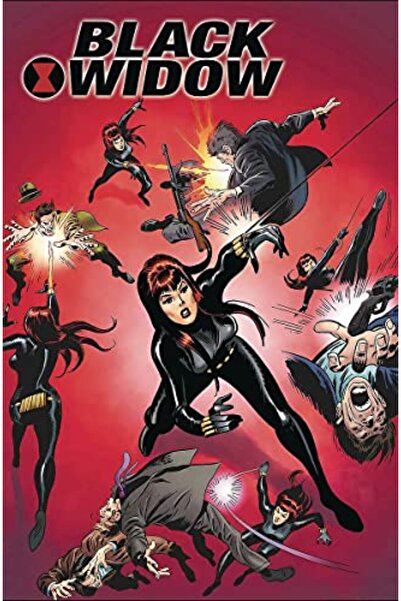 Marvel Comics ملصق كتاب الأرملة السوداء