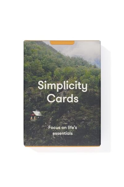 The School of Life Press Simplicity Cards: focus on life's essentials