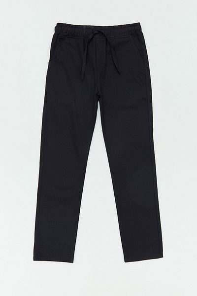 Fulla Moda Παντελόνι Gabardine Boy με δέσιμο στη μέση
