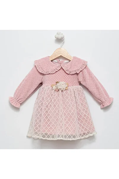 KETBaby Fi̇sto Velvet Baby Dress