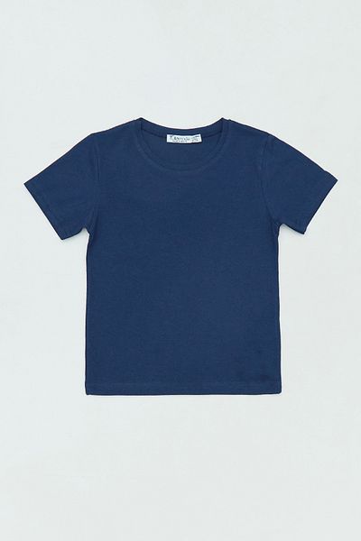 Fulla Moda 100% Cotton Boy's T-Shirt with Dinosaur Print on the Back