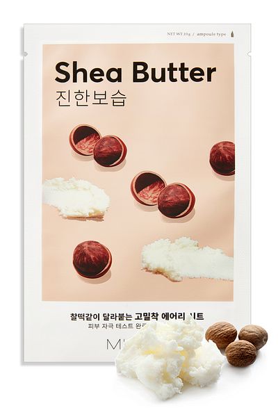 Missha Shea Butter Extract Airy Fit Sheet Mask - Nourishing and Intensive Moisturizing (1Ad)