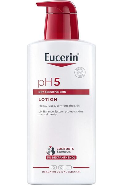 Eucerin pH5 DRY SENSITIVE SKIN Body Lotion Moisturize & Comforts the Skin, 400ml