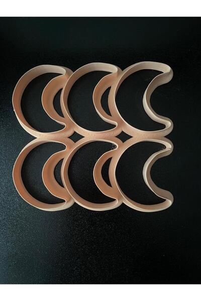 Günyan Store قالب بسكويت كافالا على شكل قمر لقطع العجين