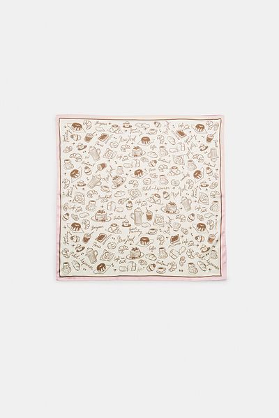 Stradivarius Coffee scarf