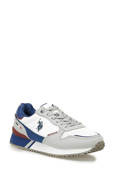 U.S. Polo Assn. Ανδρικά αθλητικά παπούτσια Ismos 5fx White