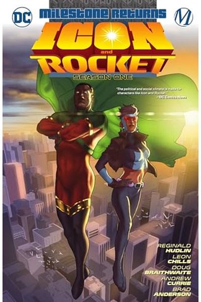 DC COMICS أيقونة و صاروخ الموسم الأول