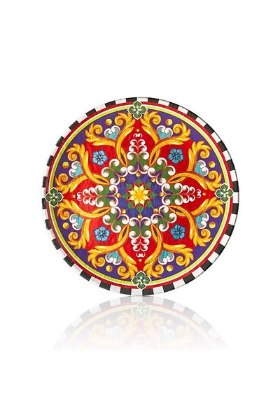 Külsan Melamine Serving Plate Cortoba Deisgen Size 40 Cm