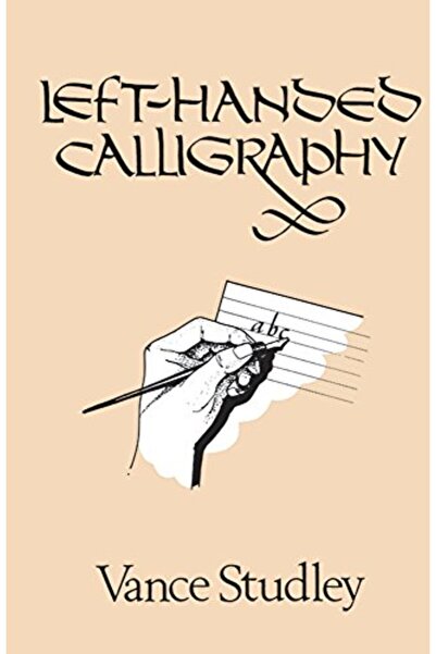 Dover Publications Left-Handed Calligraphy