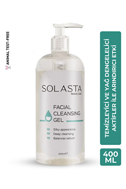 Solasta Sebum Dengeleyici Yüz Temizleme Jeli