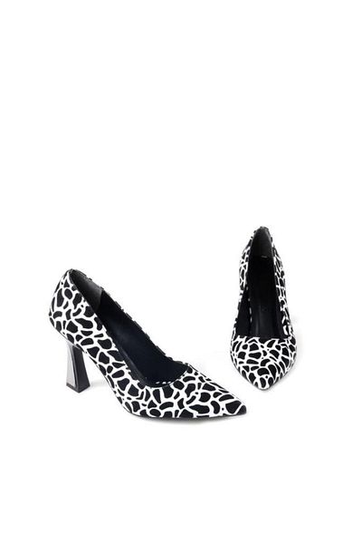 Papuçcity Dnz 03014 Pantofi stiletto cu model pentru femei cu toc de 8,5 cm