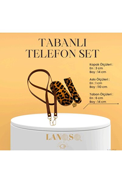 Lanoso TABANLI TELEFON ÇANTA SET