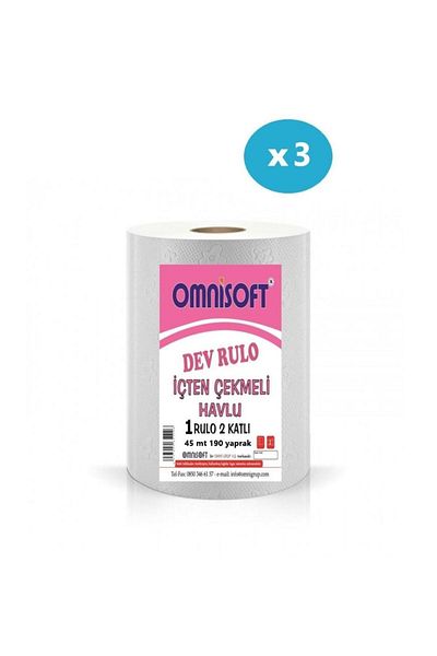 Omnisoft Giant Roll Paper Towel 3 Pack